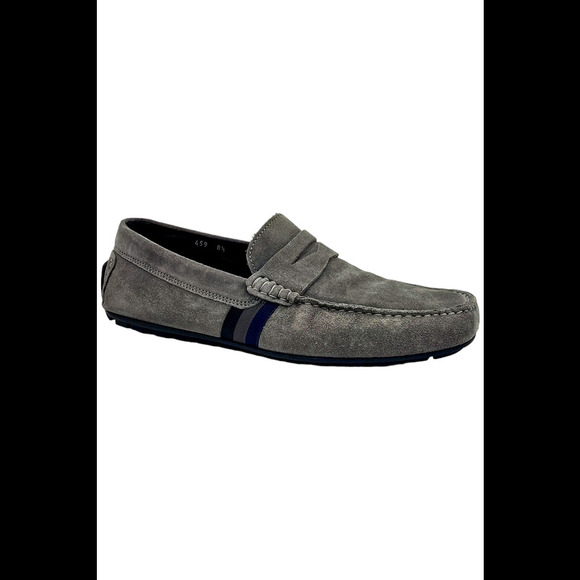 To Boot New York Men's Ocean Drive Penny Loafer Drivers Gray - Medium